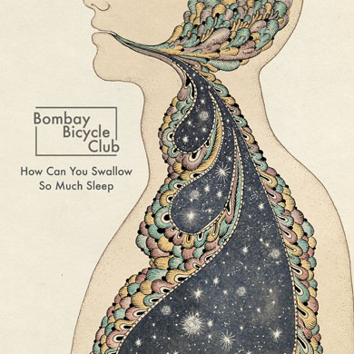 Bombay Bicycle Club - How Can You Swallow So Much Sleep artwork by Katie Scott, fantasy anatomy
