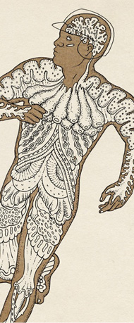 New York Times anatomical illustration by Katie Scott
